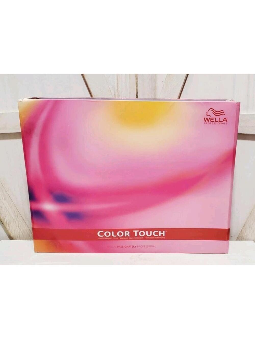 Wella Professional Color Swatch Book Color Touch 3 Ring Binder